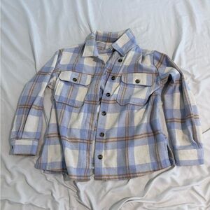 Colorful flannel jacket